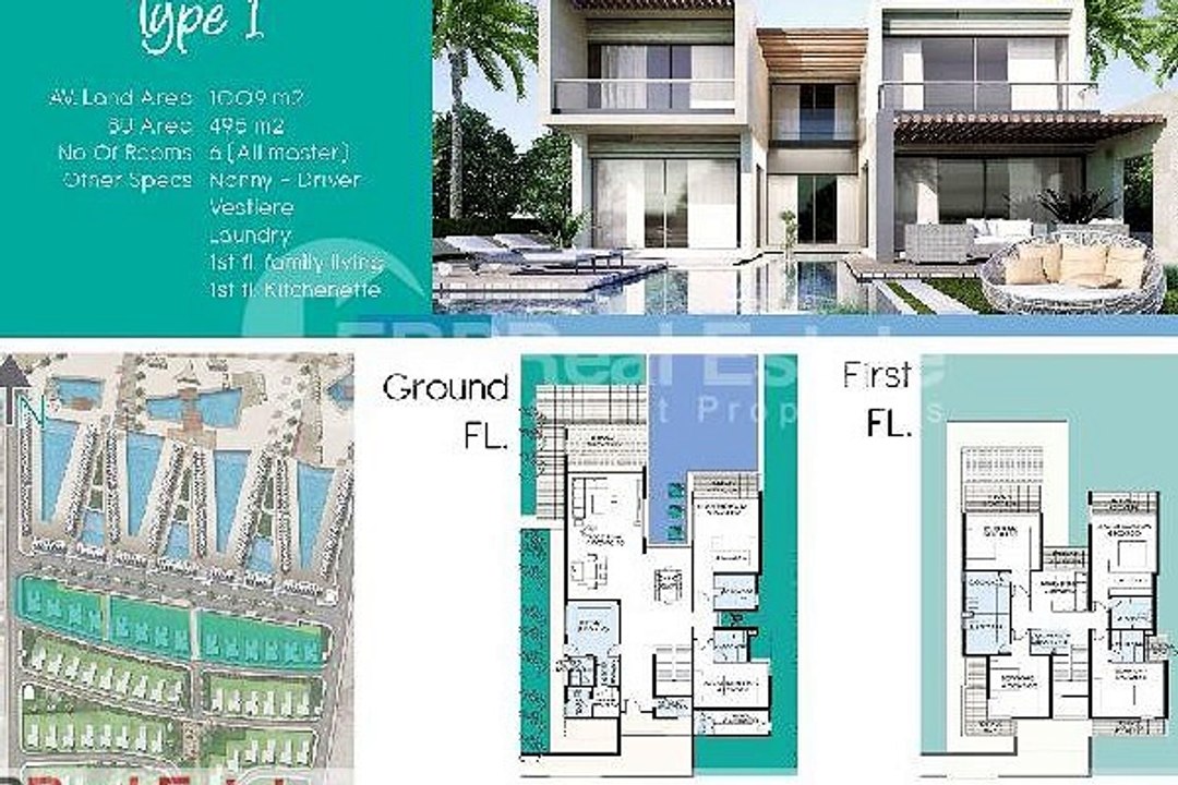 شاليه ارضى بحديقة واسعة فى هاسيندا ويست الساحل الشمالى بمقدم 2 617 50