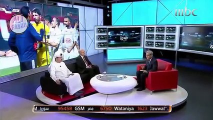 شاهد تعليق مصطفلى الاغا على احداث الجوية واتحاد العاصمة +تقرير عن المبارة