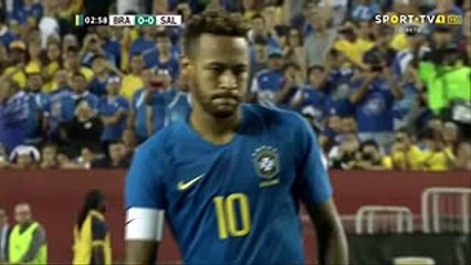 Neymar Goal HD - Brazil 1-0 El Salvador 11/09/2018