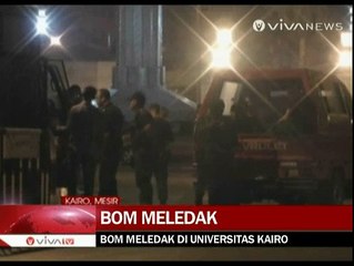 Bom Meledak di Universitas Kairo, 10 Orang Terluka