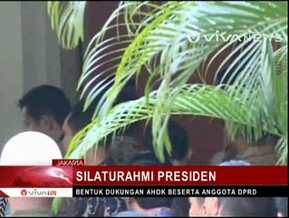 Ahok Antar Jokowi ke Istana Presiden