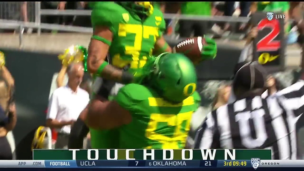 Oregon vs Portland State   FOX COLLEGE FOOTBALL HIGHLIGHTS