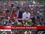 Momen Lucu Warnai Pelantikan Presiden Jokowi