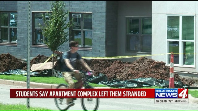 Students Left Scrambling After Apartment Complex by Oklahoma State University Cancels Leases