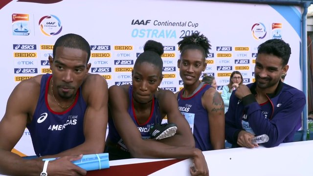 IAAF Continental Cup Ostrava 2018 Team Americas 4x400m Relays Mixed