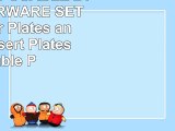 DELUXE DISPOSABLE 240 PC DINNERWARE SET  120 Dinner Plates and 120 Dessert Plates