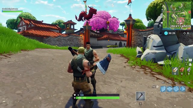 PopularMMOs CRAZIEST HIDING SPOT IN FORTNITE BATTLE ROYALE!