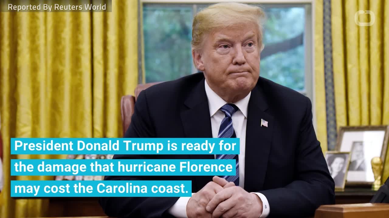 Donald Trump Says They Will Do 'Whatever It Takes' To Respond To Hurricane Florence