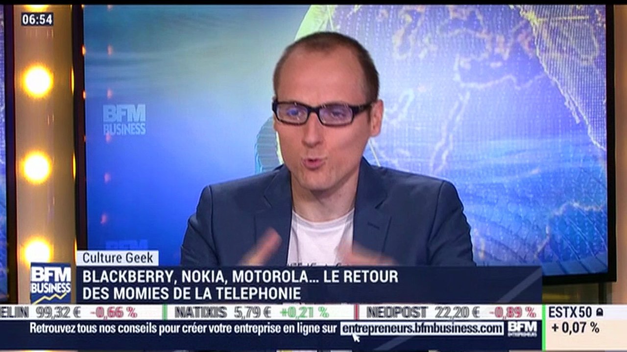 Anthony Morel: BlackBerry, Nokia, Motorola... le retour des momies de la téléphonie - 12/09