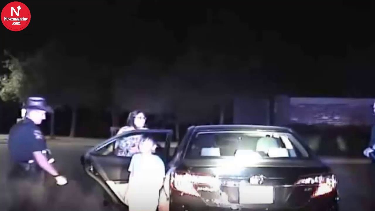 Police pull mother’s car over – look at her son’s face and say: “Step outside the vehicle!”