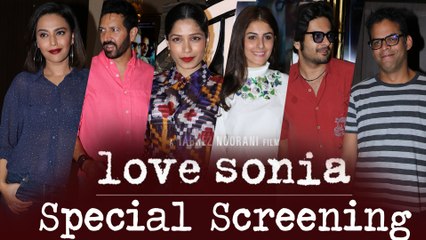 Love Sonia Special Screening | Ali Fasal, Swara Bhaskar, Freida Pinto, Anil Kapoor,  |