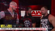 Dean Ambrose & Seth Rollins consider pressing charges against Baron Corbin: Raw, Sept. 10, 2018