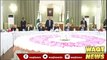 اسلام آباد: صدر ممنون حسین کی ایوان صدر کے افسران و اہلکاران سے الوداعی ملاقات