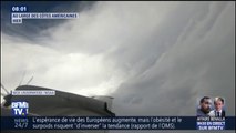 Un avion filme l’œil de l'ouragan Florence au large des côtes américaines