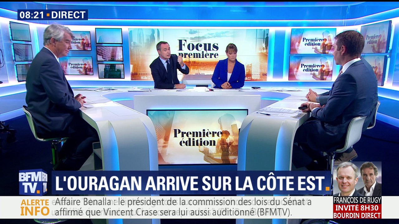 L'ouragan Florence arrive sur la côte Est des Etats-Unis