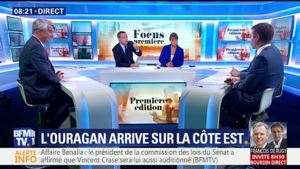 L'ouragan Florence arrive sur la côte Est des Etats-Unis