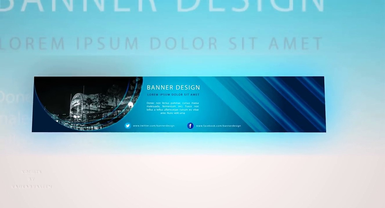 Illustrator Tutorial - Web Banner Design (Shopping)