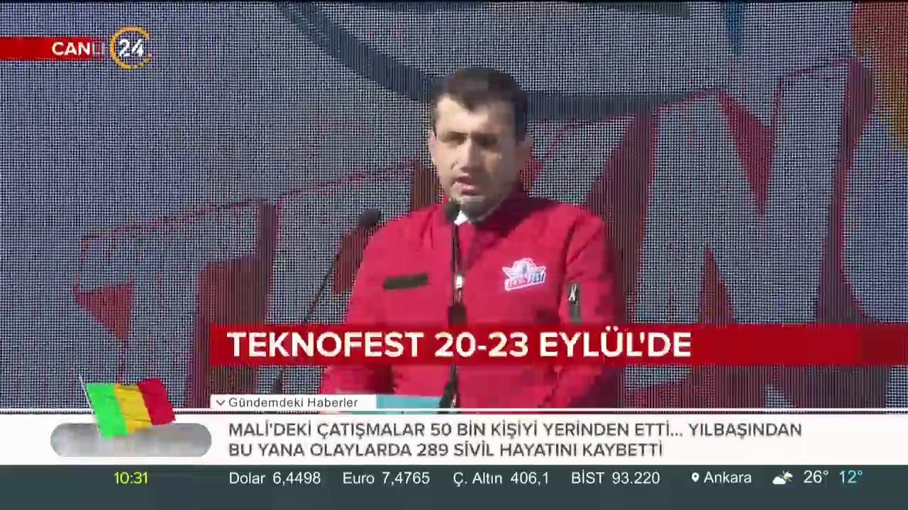 Teknofest 23 Eylül'de başlıyor