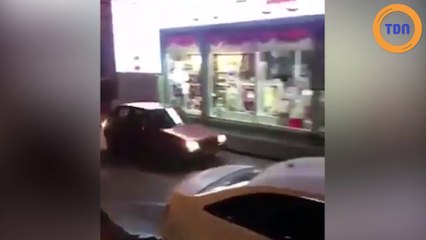 Course poursuite avec la police en mode GTA Style !