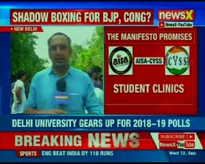 Delhi University Student Union Election 2018 Kicks Off Today 🗳️