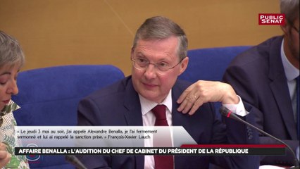 Philippe Bas s'interroge sur la sanction infligée à Alexandre Benalla
