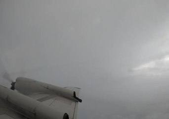 Timelapse Shows NOAA Research Plane Flying Into Hurricane Florence
