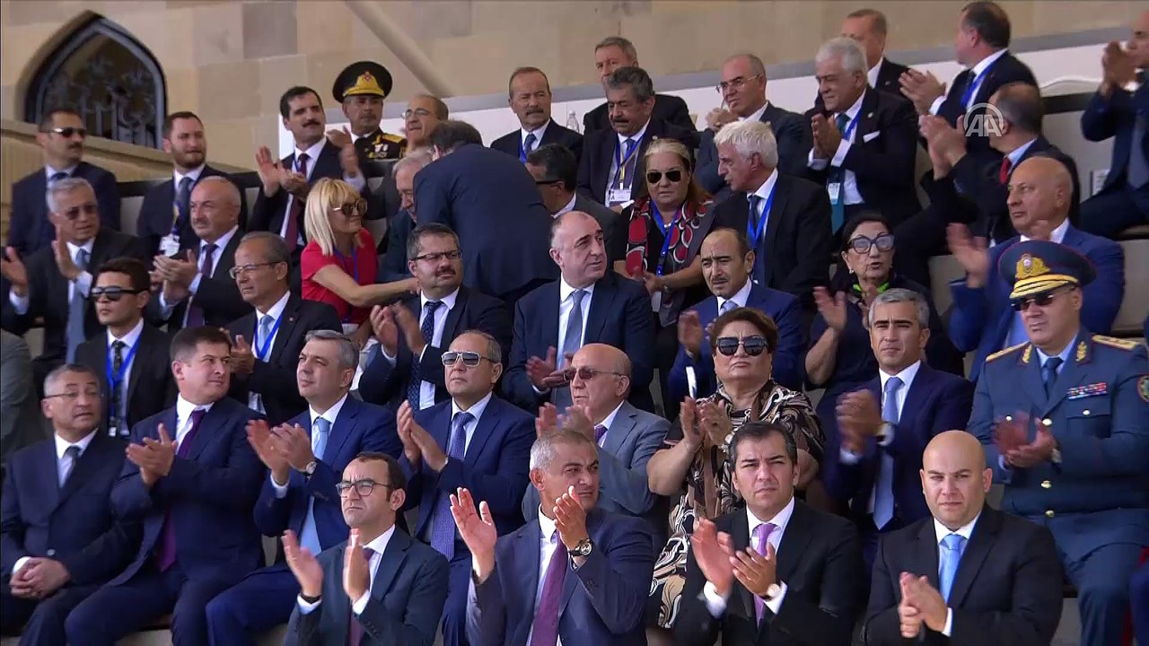Bakü'nün kurtuluşunun 100. yıl dönümü - Azerbaycan Cumhurbaşkanı Aliyev - BAKÜ