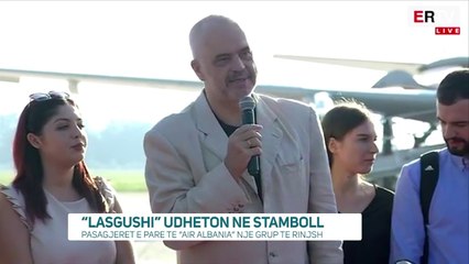 “Lasgushi”, nis fluturimin avioni i parë shqiptar drejt Stambollit - News, Lajme - Vizion Plus