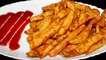 Masala French Fries Recipe - Crispy Potato Finger Chips - Tea Time Recipe