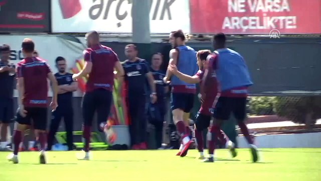 Trabzonspor, Aytemiz Alanyaspor maçı hazırlıklarını sürdürdü