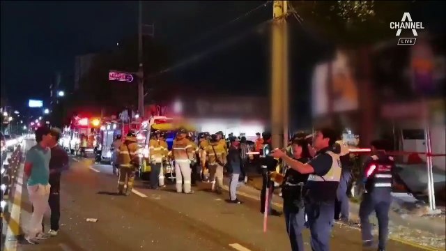 포항 북부시장 가스 폭발… 건물 붕괴