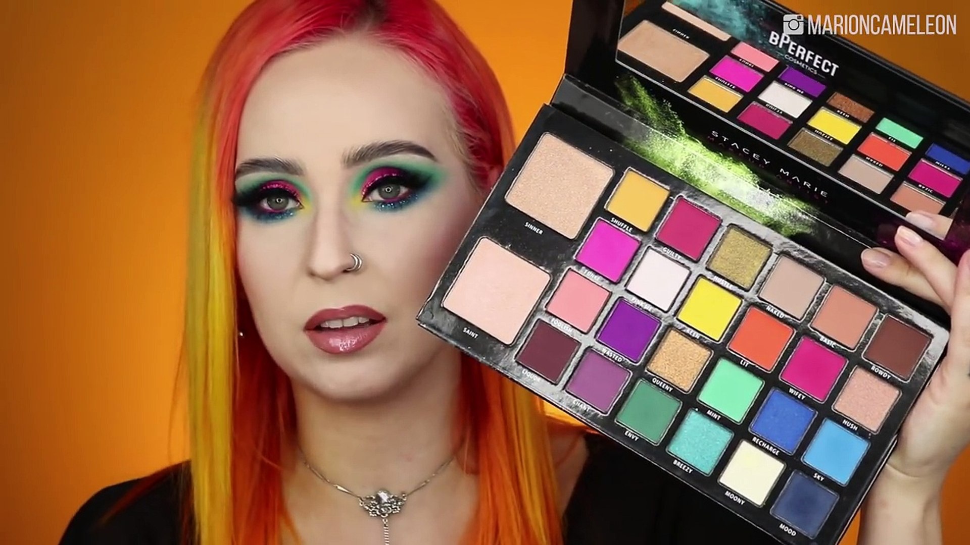 BPERFECT x STACEY MARIE Carnival | 1 PALETTE 3 LOOKS - Vidéo Dailymotion