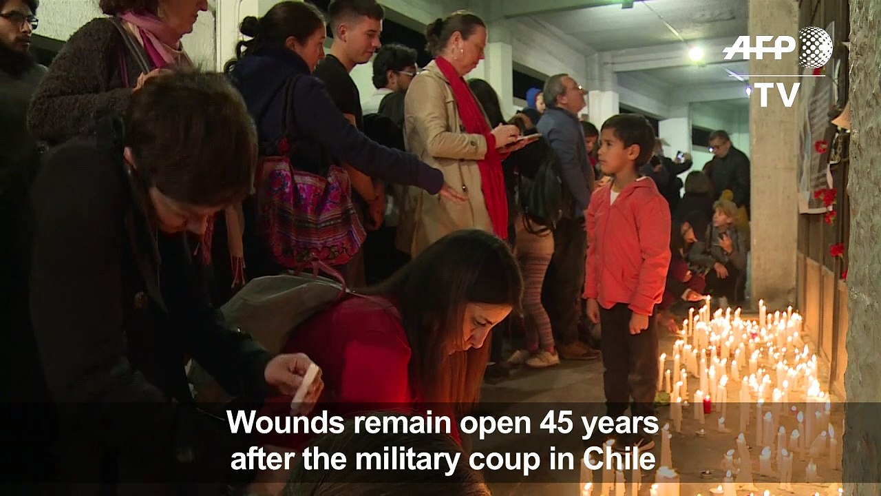 Chileans visit stadium site of torture on 45th anniversary