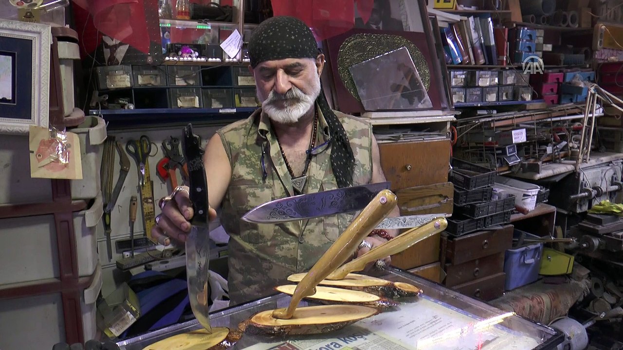 TBMM Başkanı Yıldırım için özel Sivas bıçağı yaptı - SİVAS