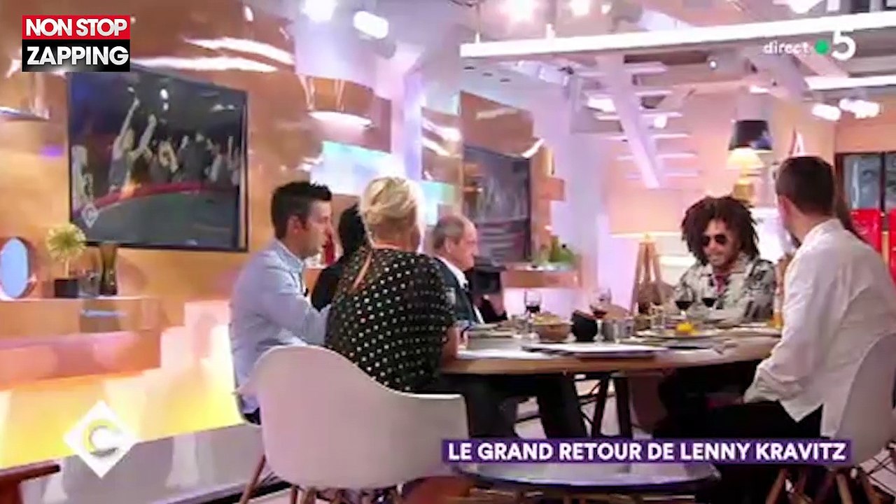C à vous : Lenny Kravitz parle de son amitié avec Johnny Hallyday (vidéo)