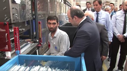 Bakan Varank'tan yerli üretim yapan fabrikalara ziyaret
