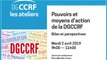 Atelier de la DGCCRF - 18/10/2018 : Durabilité des produits et économie circulaire