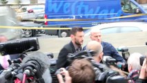 Hugo Lloris leaves court after being fined and banned for drink driving