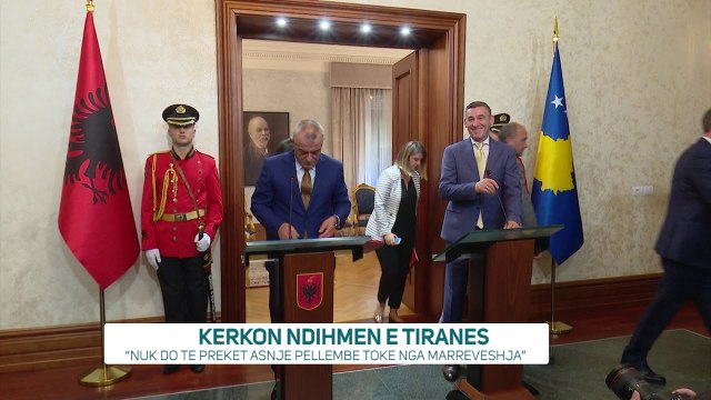 Veseli: Nuk do të preket asnjë pëllëmbë tokë nga marrëveshja - News, Lajme - Vizion Plus