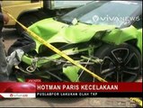 Polisi Gelar Olah TKP Kecelakaan Lamborghini Hotman Paris
