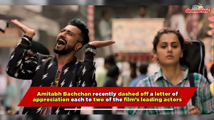 Amitabh Bachchan Applauds Vicky Kaushal And Taapsee Pannu For Manmarziyaan But What About Abhishek?