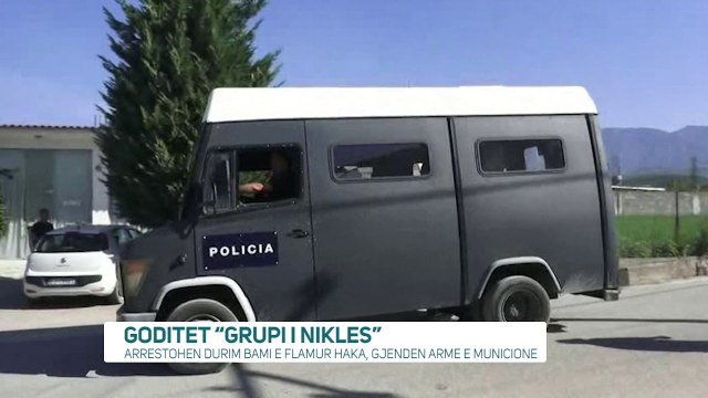 Goditet “Grupi i Niklës”, pranga Durim Bamit, gjenden armë e municione - News, Lajme - Vizion Plus