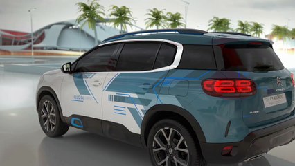 Le Citroën C5 Aircross Hybrid Concept peut parcourir 50 km en mode électrique