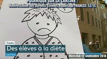 Polemique cantine de TRETS - Manifestation REPORTAGE F3 12SEPT2018