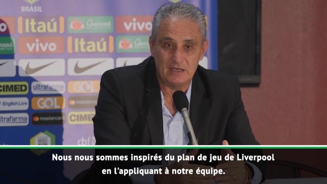 Brésil - Tite : Nous nous sommes inspirés de Liverpool avec Firmino
