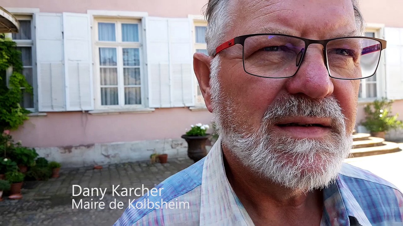 Dany Karcher, maire de Kolbsheim explique pourquoi il a brulé son écharpe -  Vidéo Dailymotion