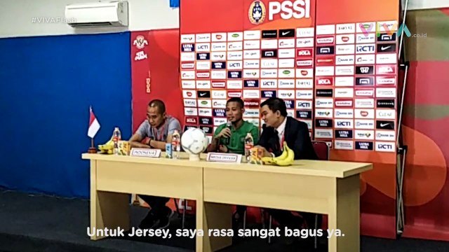Jersey Baru Timnas Indonesia Bikin Evan Dimas Makin Pede