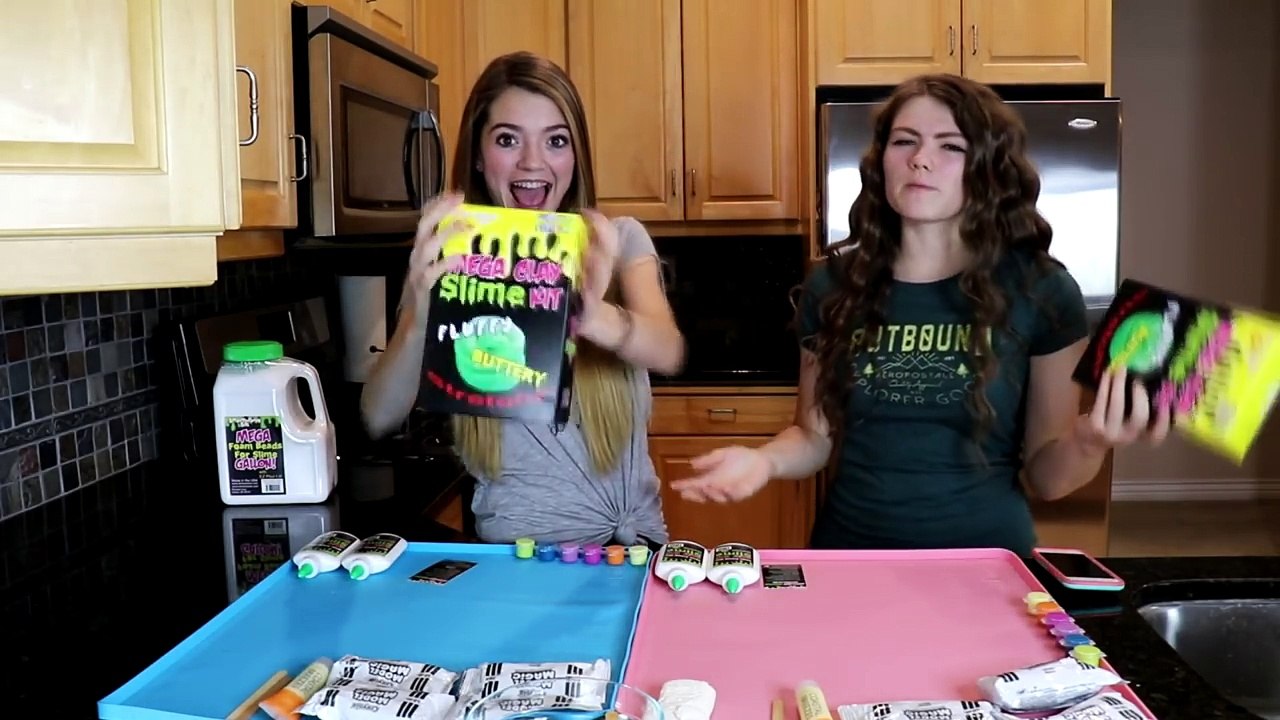 No Cuts No Edits SLiME MAKiNG CHALLENGE / AllAroundAudrey