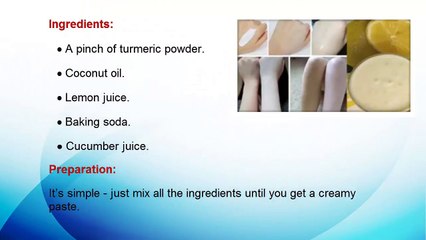 Great Homemade Recipe to Whiten Hands and Feet