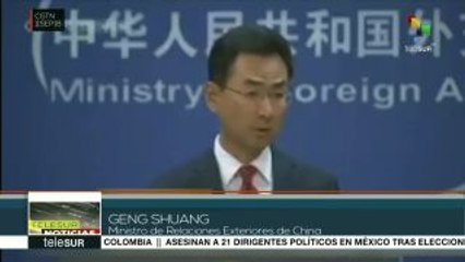 China apoya el diálogo entre Corea del Norte y EEUU